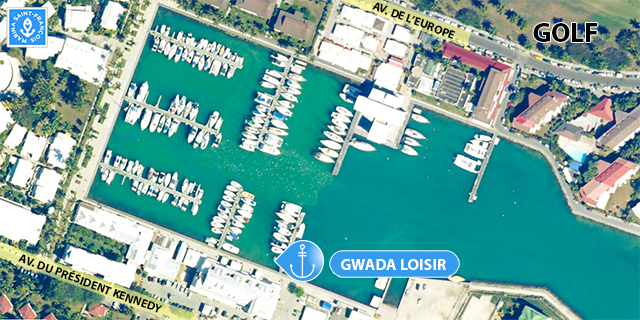 Carte bateau Gwada Loisir